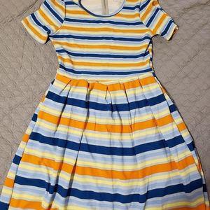 NWOT LuLaRoe Amelia Dress - L